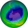 Antarctic Ozone 2004-10-07